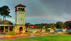 Rainbow & Clock Tower