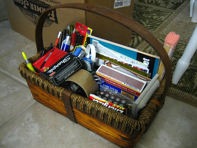 Basket of Supplies