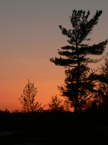 sunset ontario georgianbay parrysound snugharbour