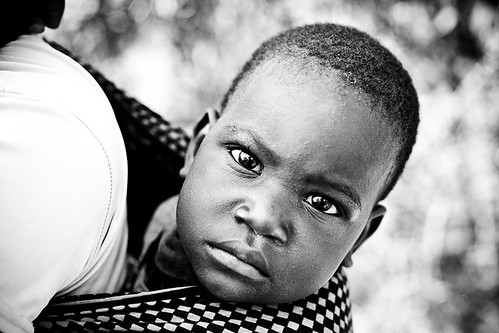 africa portrait bw tanzania kid child img3766 kiabakari