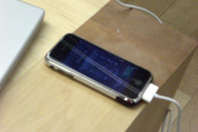 Charging iPhone