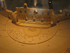 Model of the Odeion of Herodes Atticus