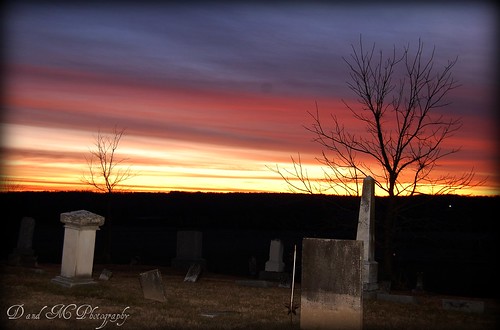 sunset graveyard rural nikon cemetary indiana gravestone d40 boonehutchesoncemetary