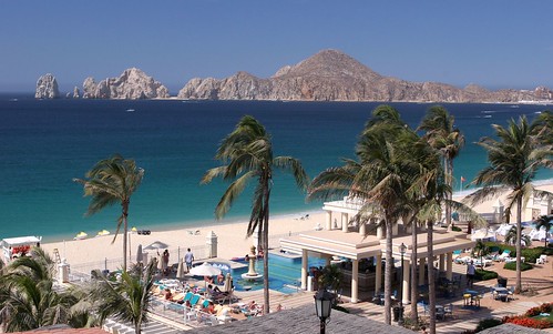 ocean travel blue trees sea vacation sun holiday seascape beach pool landscape mexico hotel bay sand cabo view pacific turquoise scenic playa palm resort landsend bahia bajacalifornia baja bajasur cabosanlucas riupalace loscabos finistera