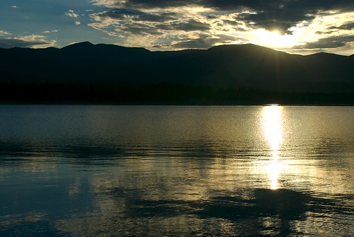 camping sunset lake canada beach water nikon bc columbia british d200 koocanusa
