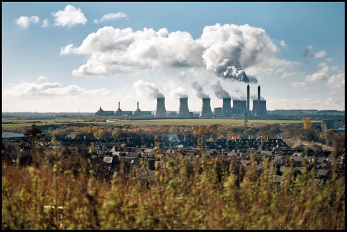 old uk england urban history film 35mm town nikon kodak britain gas lincolnshire electricity coal f5 powerstation nottinghamshire coolingtower gainsborough ektar westburton kodakektar 10millionphotos ektar100 dn21