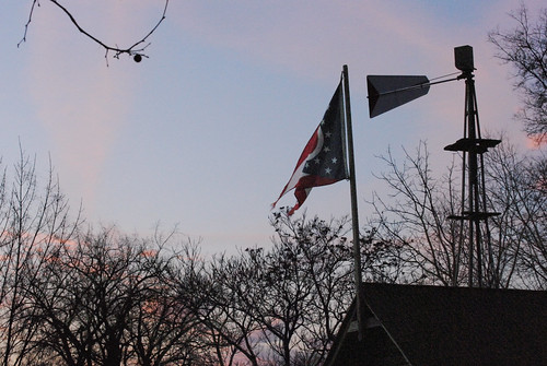winter friends sunset ohio flag january grandrapids 2009 stateflag northwestohio