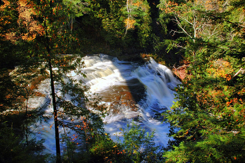 autumn fall agate colors mi creek waterfall michigan falls waterfalls trout hdr agatefalls douglasfeltman