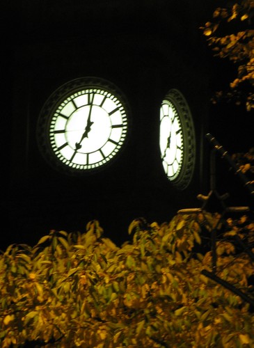 Belfast Albert Clock at night