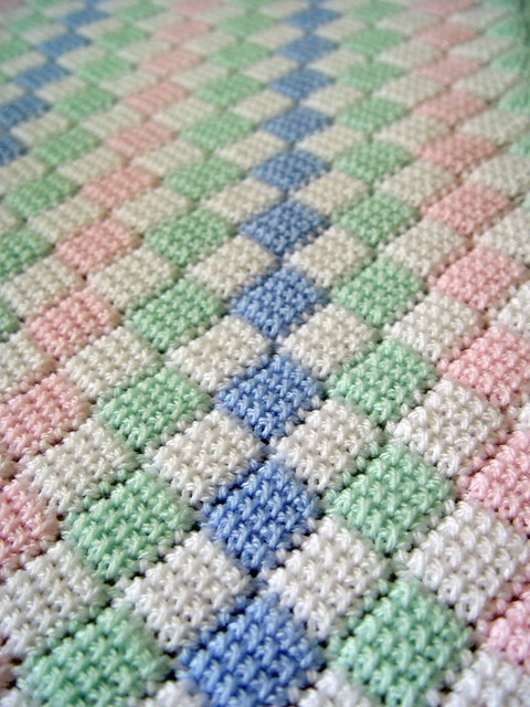 Sugar &apos;n Spice Afghan, Crocheted Baby Afghan, Free Crochet Pattern