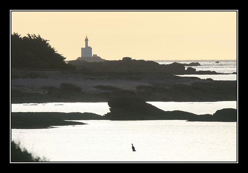 sky lighthouse france dawn brittany bretagne morbihan phare aube telelens quiberon anawesomeshot lateignouse