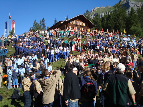 switzerland scouts kandersteg 2007 centenary oeschinensee fenners1984 scoutingssunrise kanderjam