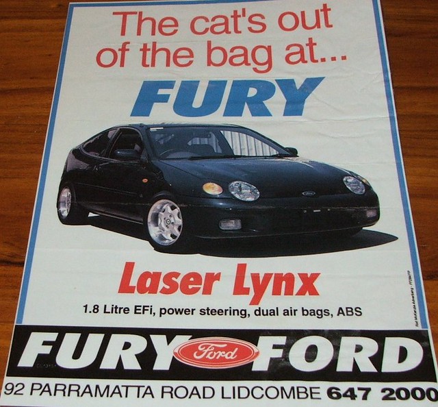 1994 Ford laser lynx #7