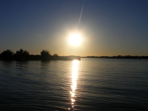 river sun set water rocks docks fun silent smooth quiet peacful reflection fishing liitle town