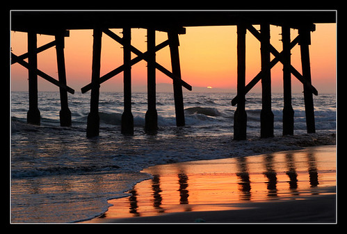 california bridge sunset summer sun reflection beach silhouette sunrise landscape pier fishing colorful waves sunsets newport anawesomeshot visiongroup