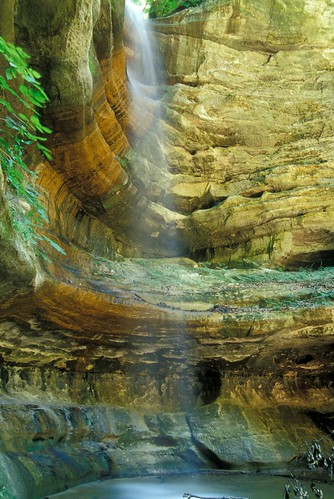 water waterfall illinois canyon kodake100vs starvedrock starvedrockstatepark