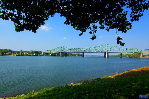 bridge ohio river landscape geotagged scenery steel wv westvirginia structural parkersburg rcvernors