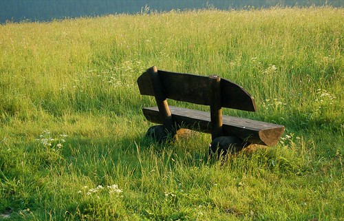 mountains green bench wiese bank berge grün harz sanktandreasberg