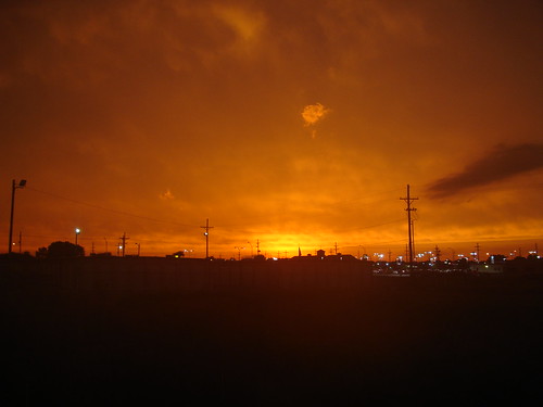 sunset sky clouds landscape kansas hutchinson