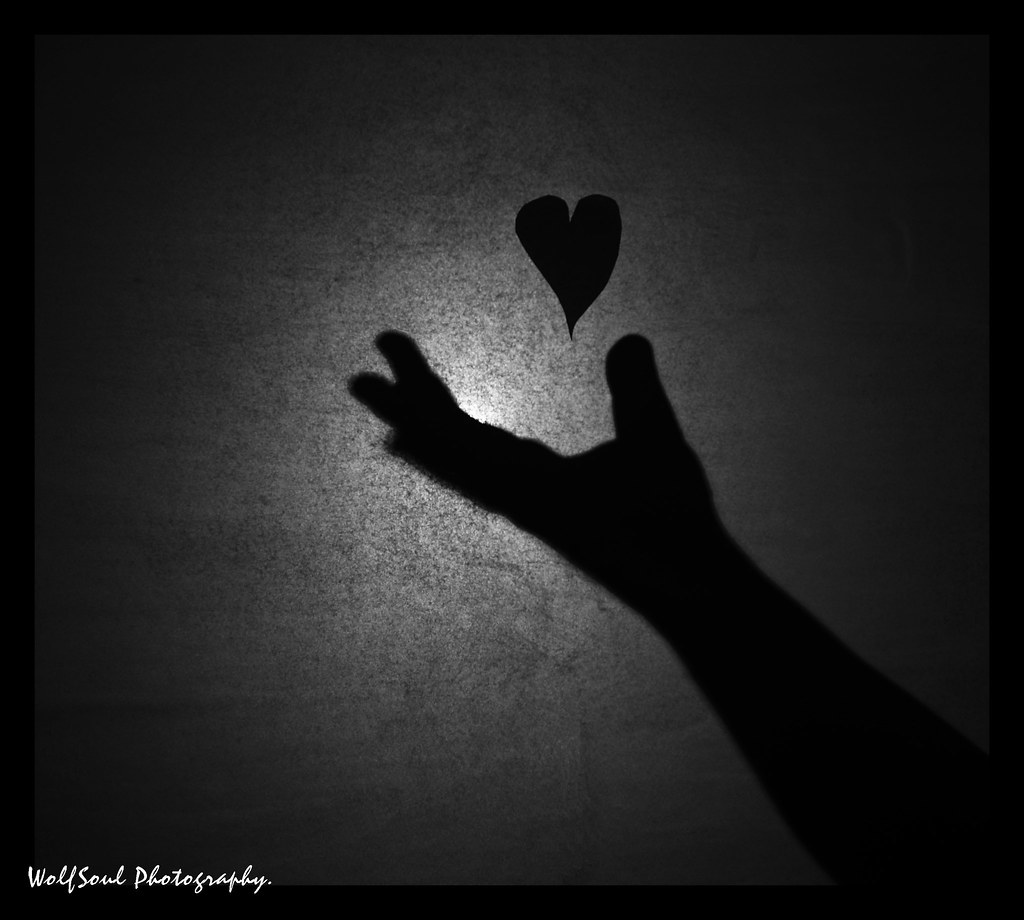 my heart is on  your hands.