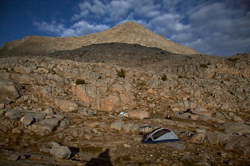 california longexposure camp usa stars landscape flickr hiking tent backpacking moonlight kingscanyonnationalpark moonlightphotography palisadebasin wp2007 wolffpack2007 barrettlakes wp2007day2 wp2007slideshow mountainhardwareapproach