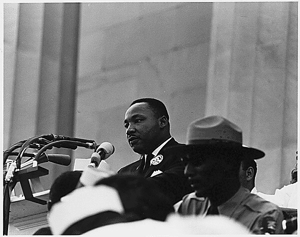 Civil Rights March on Washington, D.C. [Dr. Martin Luther King, Jr. speaking.], 08/28/1963. from Flickr via Wylio