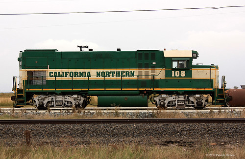 california railroad northerncalifornia train gm rail locomotive freighttrain emd californianorthern gp151 railamerica glenncounty californianorthernrailroad cfnr develanca cfnr108
