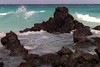 Comoros Beach: black & turquoise 50.131.02
