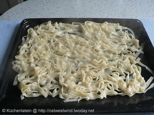 Precooked homemade pasta