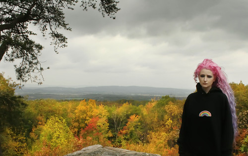 selfportrait me october pinkhair 2010 purplehair sugarloafmountain verylonghair colorfulhair lavenderhair naturallycurlyhair manicpaniccottoncandypink manicpanicultraviolet manicpanicmysticheather adobephotoshopcs5extended