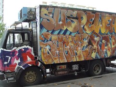 graffiti truck - Photo of Le Raincy