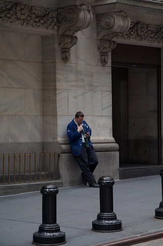 Wall Street trader, Broad Street