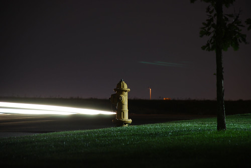 longexposure tree grass night hydrant colorado firehydrant headlight stonegate parker