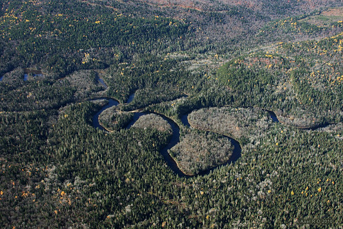 canada river view aerial rivière helicopter québec mauricie vue qc aérienne hélicoptère méandres