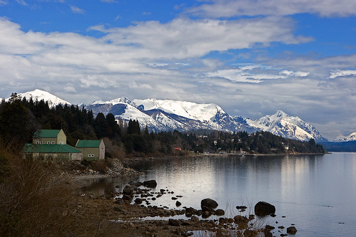 patagonia lake snow mountains argentina clouds lago nieve nubes andes nuvens feed bariloche nahuelhuapi challengeyouwinner
