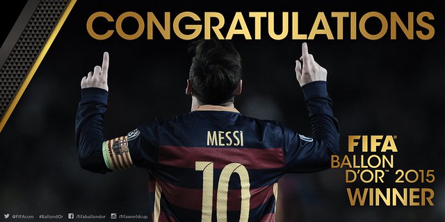 Leo Messi: Ganador del Fifa Ballon d ´or