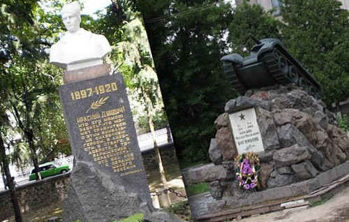 Могили «червоних» командирів перенесуть на військове кладовище