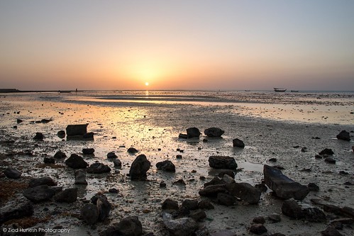 sunset canon landscape rocks tide sigma seashore qatar shamal 650d zhunesh