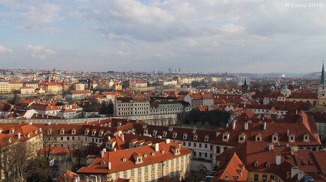 Looking Over Prague