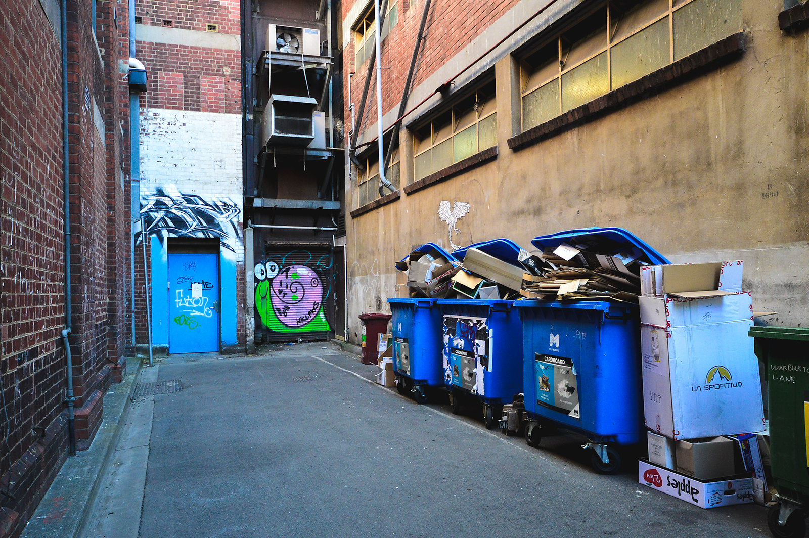 Melbourne Warburton Lane Street Art 2015