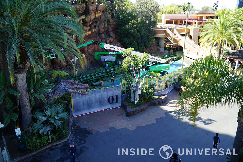 Photo Update: February 20, 2016 - Universal Studios Hollywood - Jurassic Park: The Ride