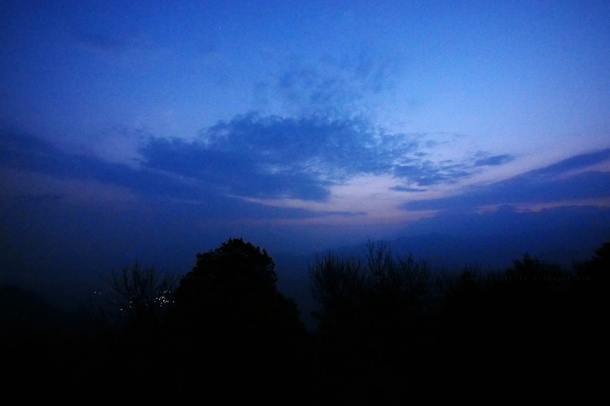 阿里山小笠原山觀景台的日出