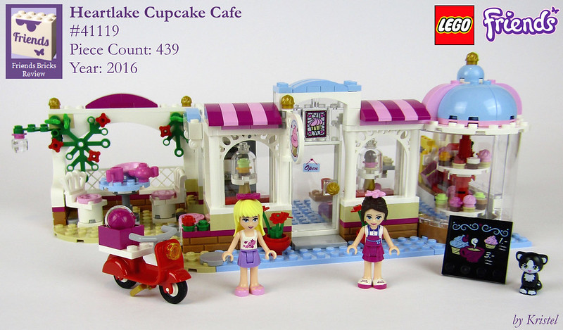 Heartlake Times: Review: 41119 Heartlake Cupcake Cafe