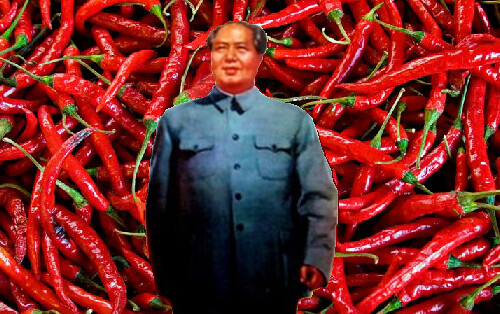 The East Is Red. Red Hot Peppers.