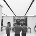 Newly opened Apple Store in Joycity, Chaoyang district, where is not far from the place I used to live in Beijing. #Apple store #Beijing #joycity #joycitymall #new #BW