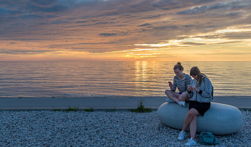 sunset canon se view smartphone sverige android visby seaview sommar iphone 2015 almedalen gotlandslän canon6d pressfotograf ungakris