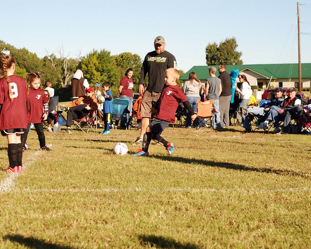 First Soccer Game Oct 20142