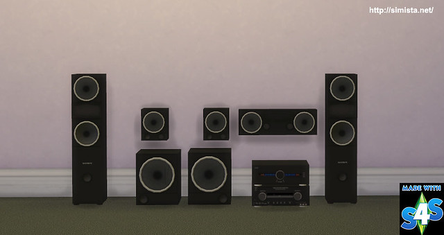 sims 4 producer desk and speakers cc