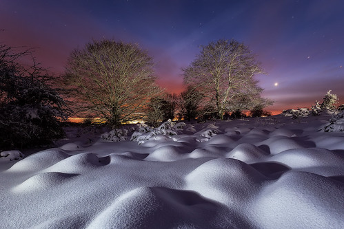 snow lightpainting sunrise canon noche nieve amanecer alava opakua ef1740 entzia eos6d chicosdelalva