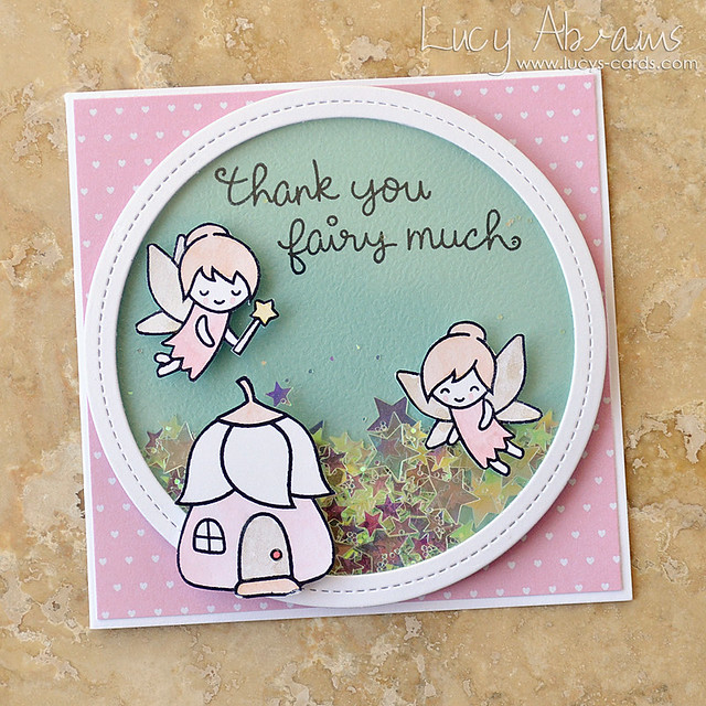 Thank You Fairy Much Shaker by Lucy Abrams